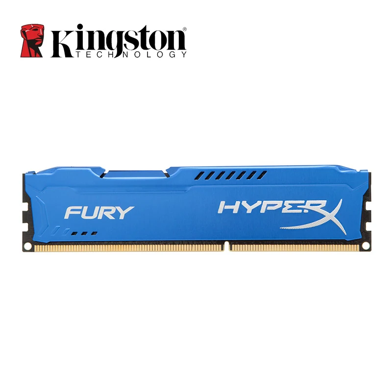 Оперативная память kingston HyperX Fury DDR3 4 ГБ 8 1866 МГц DDR 3 DIMM Intel игровая для настольных ПК