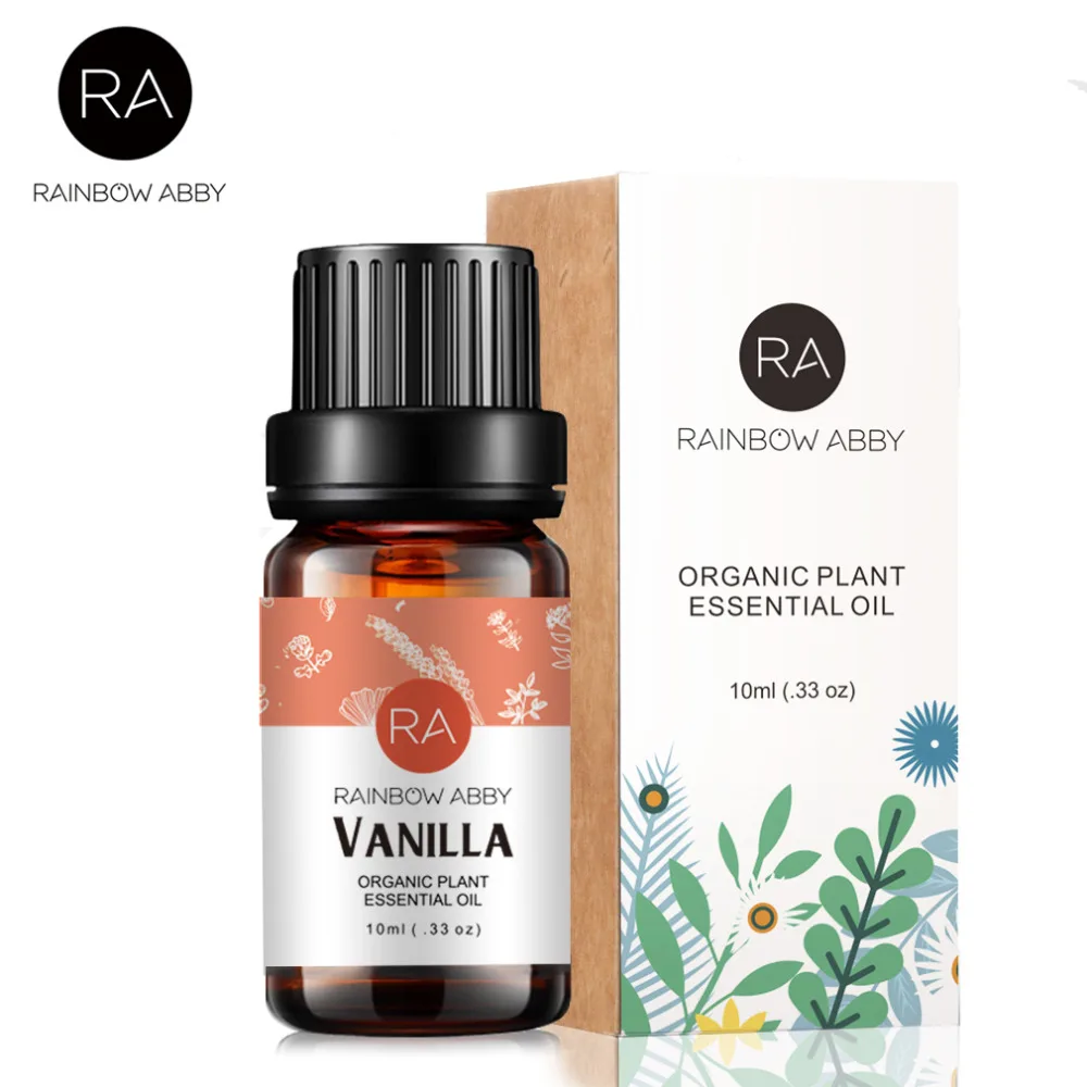 100% Natural Aromatherapy Essential Oil Vanilla 10ml Stable Emotion Relax Mood Diffuser Burner Fragrance | Красота и здоровье