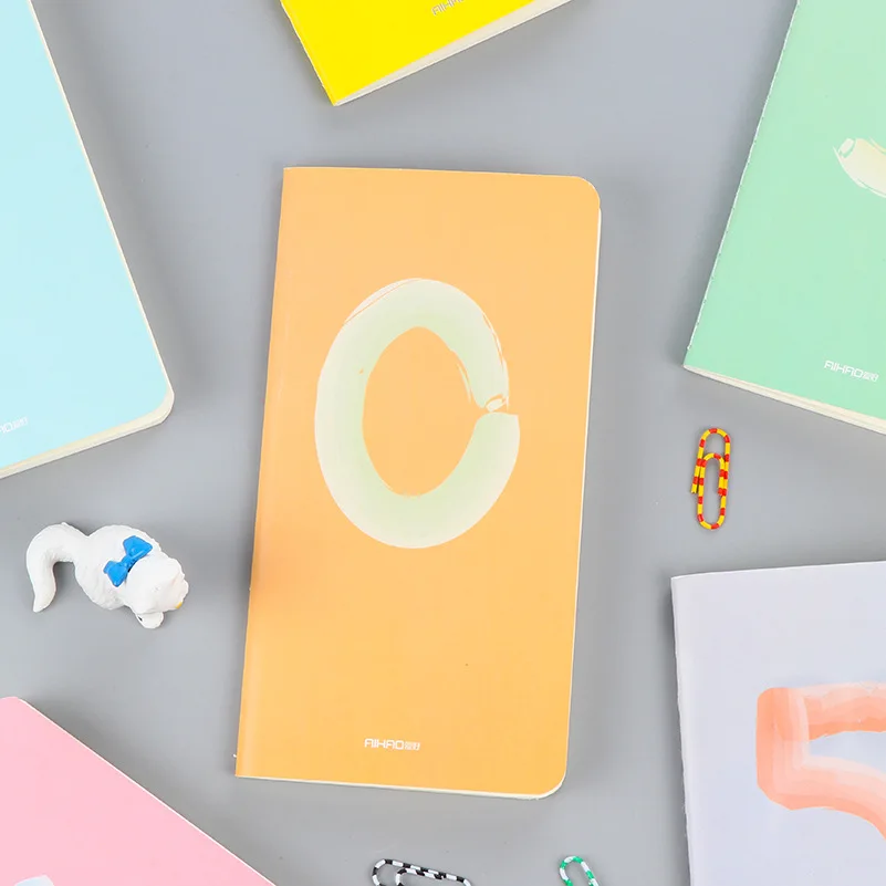 Корейский Канцелярские Мини Kawaii номер Тетрадь блокноты Творческий журнал Книги
