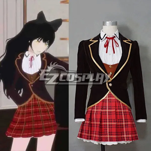 Школьная форма RWBY Beacon костюм для косплея E001 |