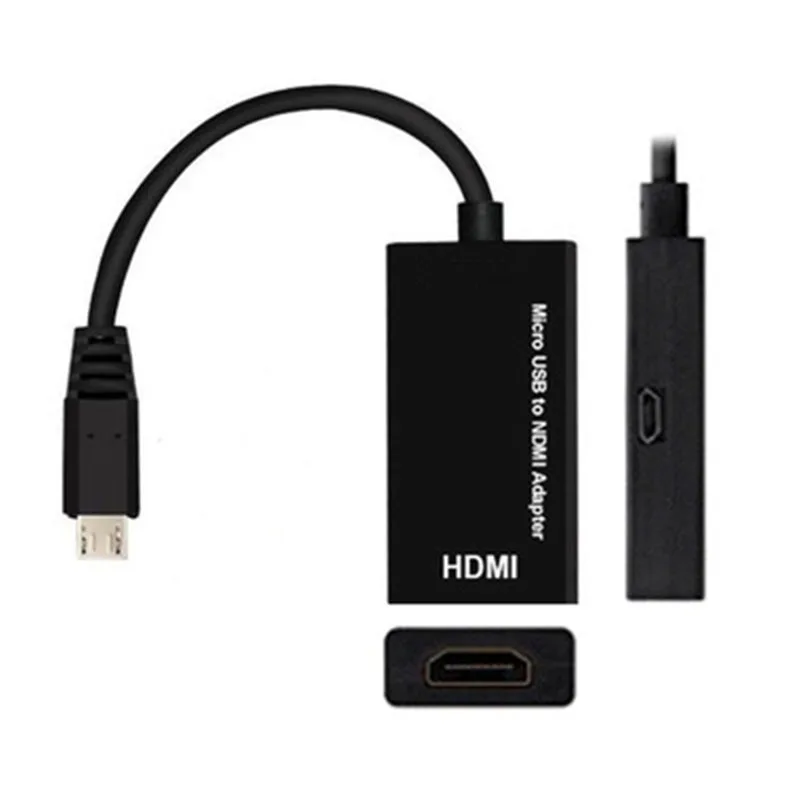 Адаптер Larryjoe Micro USB HDMI для ТВ 1080P HD аудио видео кабель Samsung Huawei Android телефона