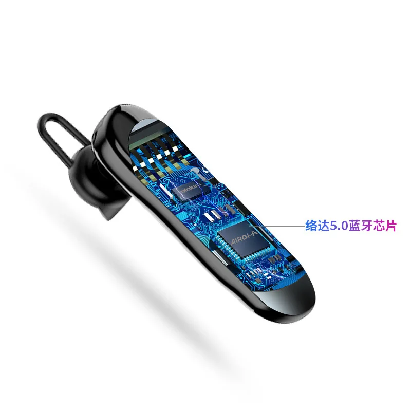 In-ear Movement Wireless Bluetooth Headset Wireless Earphones Single-Ear Hands Free Business Bluetooth Headset for Driving