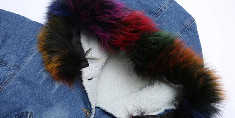 Обувь для девочек толстый бархат зима Джинсовые куртки холодной Детская мода