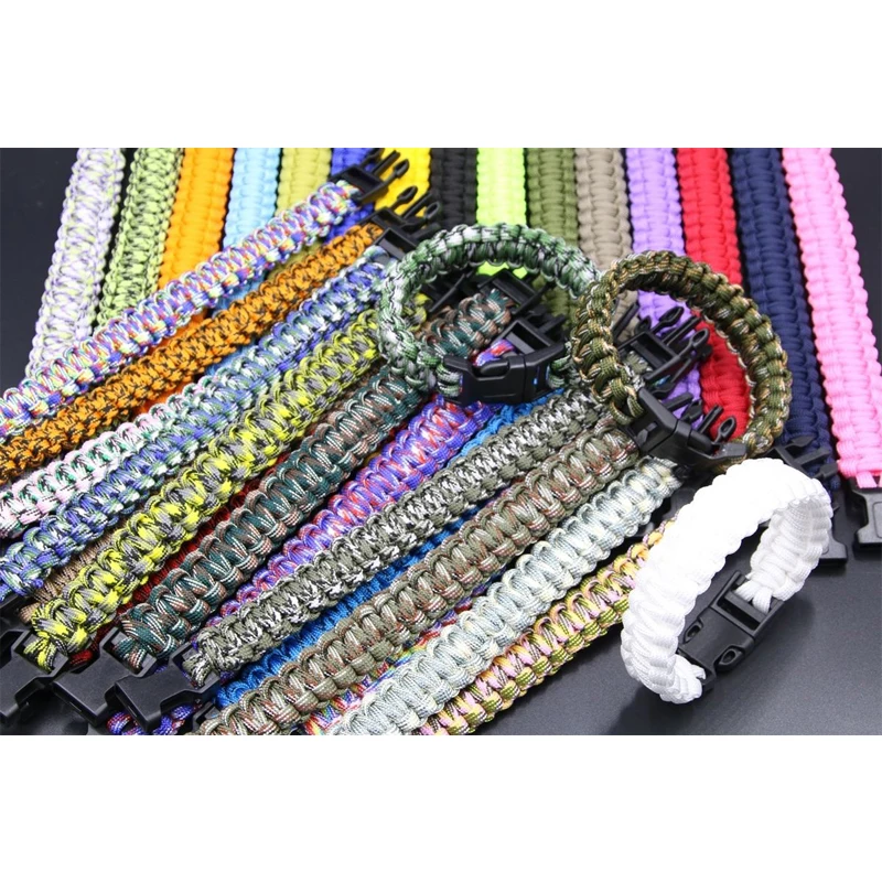Браслет Паракорд мужской экстренное спасательное снаряжение шнур из
