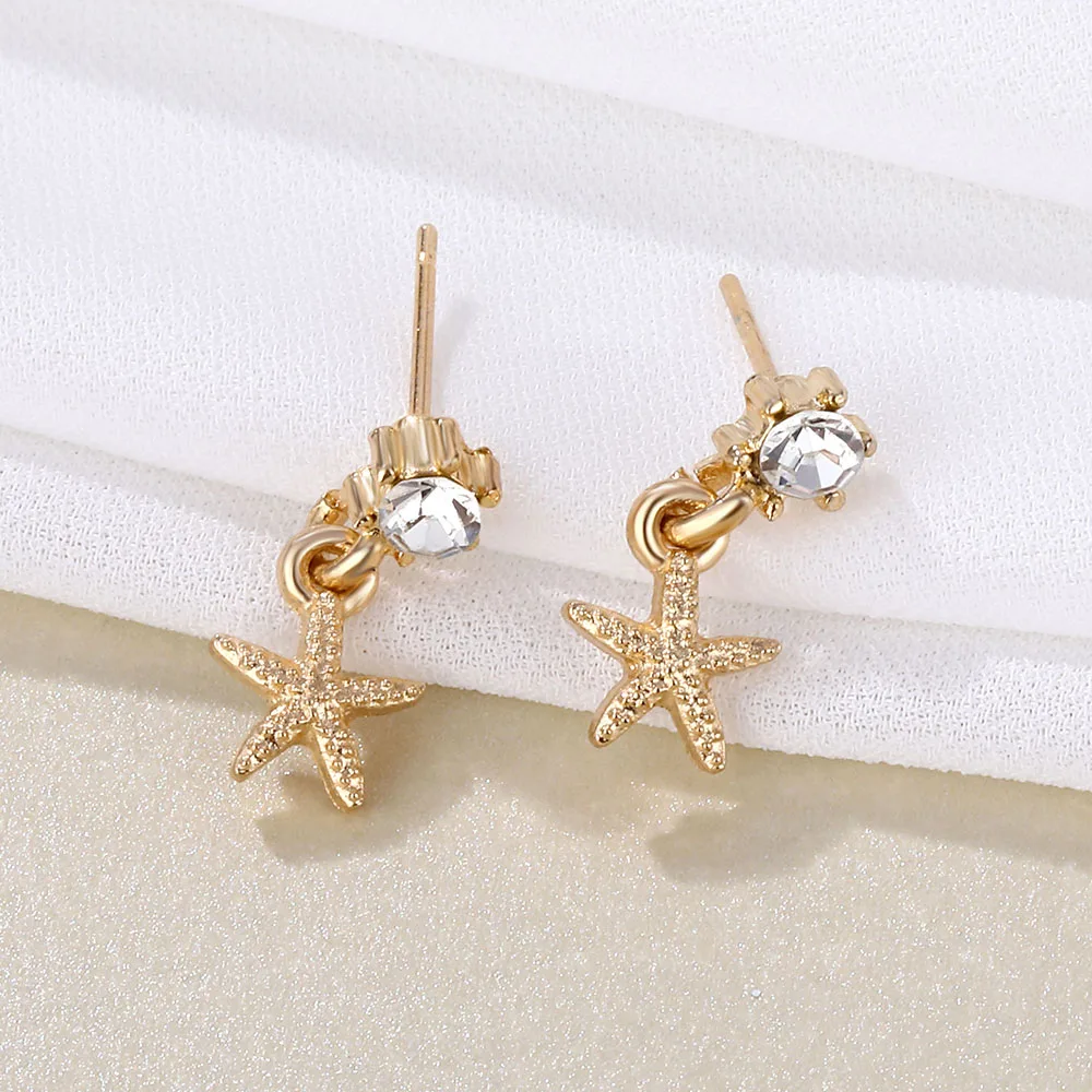 3 Pairs/set Steampunk Gold Big Circle Shell Pendant Earrings Statement For Women Weddings Party Geometric Jewelry Gift | Украшения и