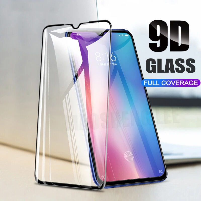 Новое 9D закаленное стекло для Xiaomi mi 9 8 Se защита для экрана полное покрытие стекло для Xiaomi mi CC9 cc9e mi 8 lite защитная пленка