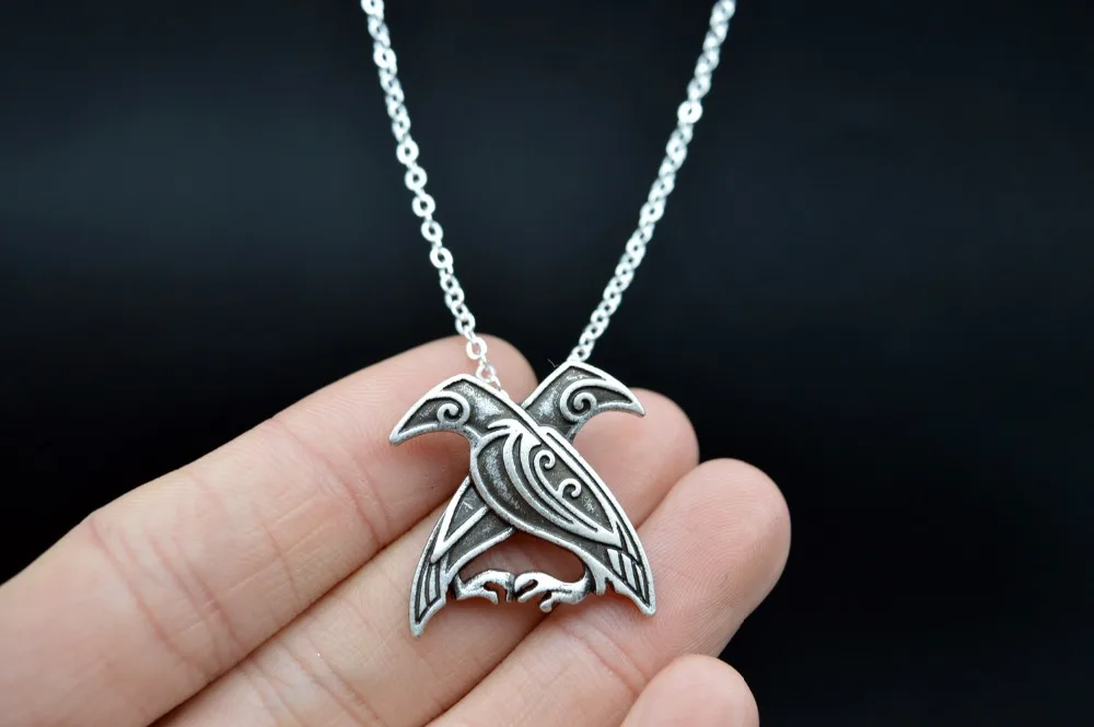 1 шт. мифологические украшения викингов ожерелье с подвеской в виде птицы Одина