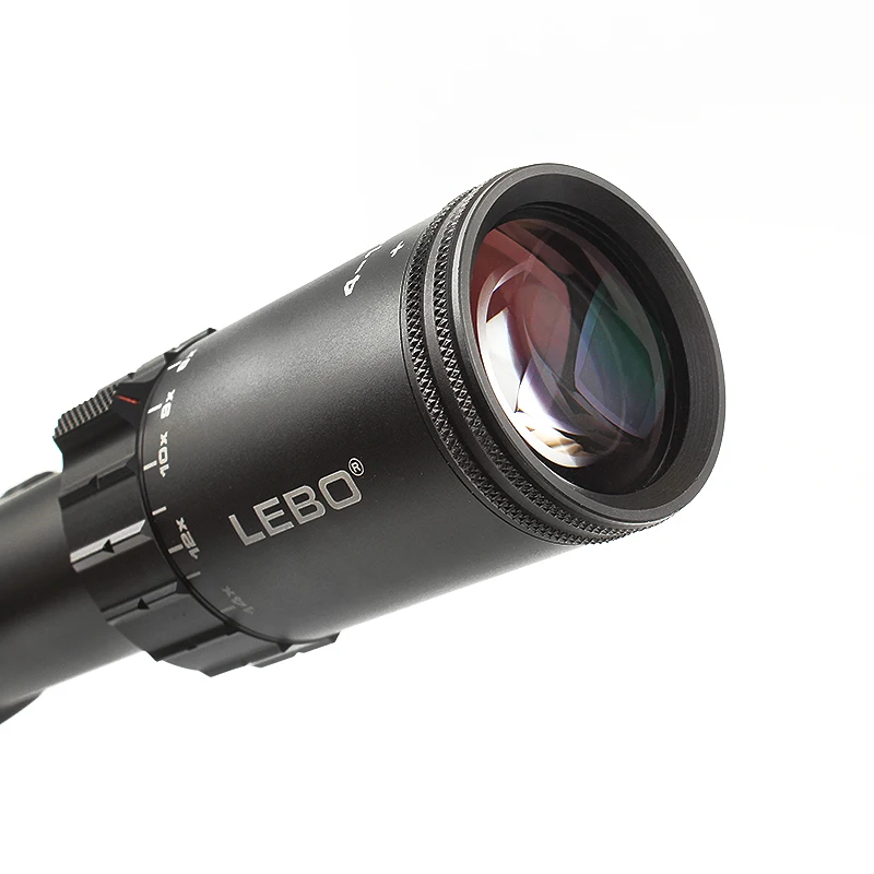 Бренд LEBO 4 14x44 FFP Тактический рифлекскоп пневматическая охотничья Оптика прицел