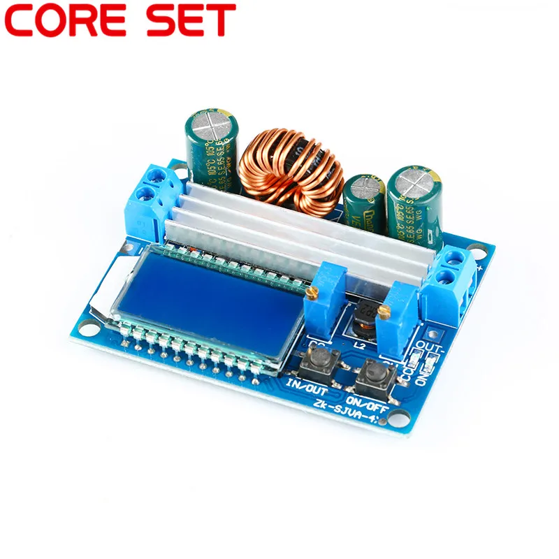 Цифровой ЖК дисплей Регулируемый понижающий модуль подъемного давления 35 Вт