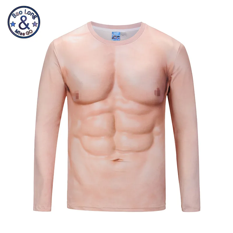 Мужская футболка с 3D принтом Mr.BaoLong|tee shirt homme|men brand tshirtmen tshirt |