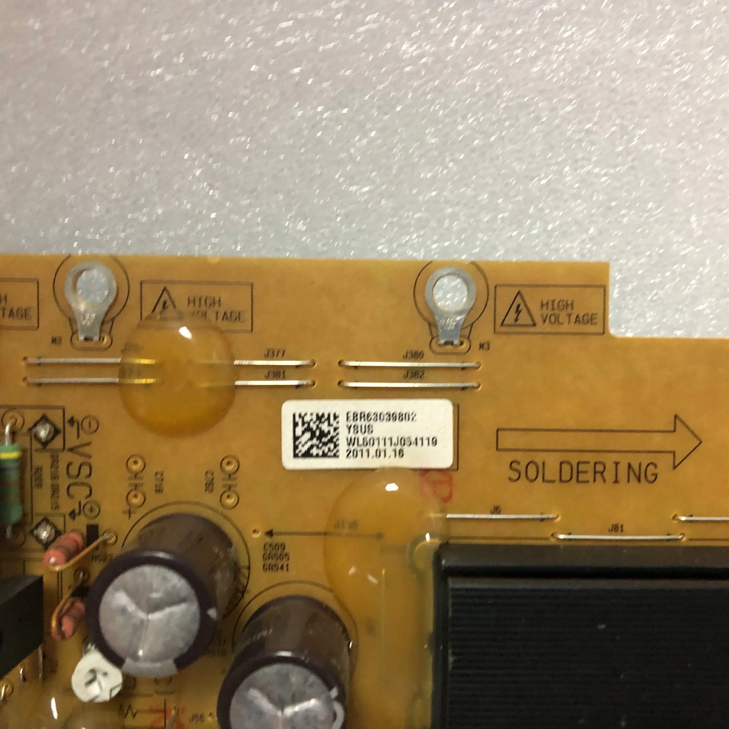 Бесплатная доставка 100% протестированная работа для LG 50PJ350C TA Y board EBR63039802