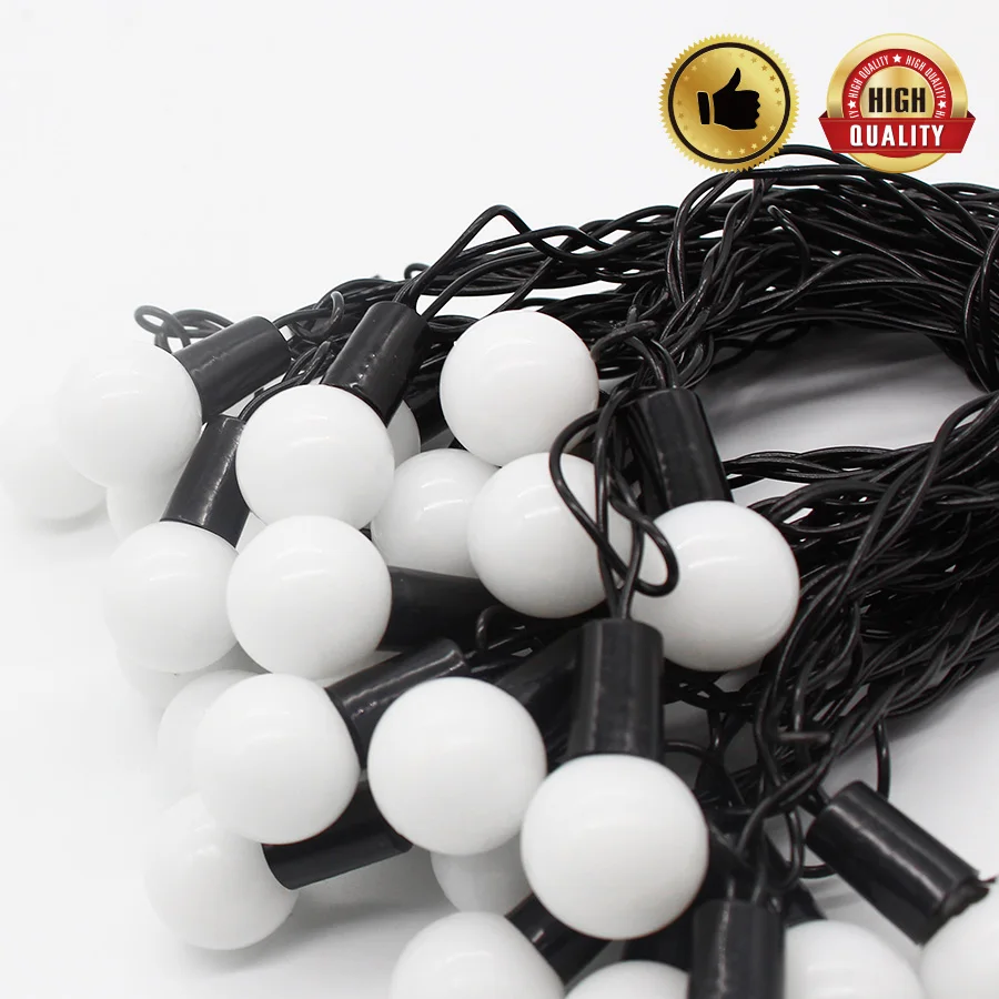 5M 28 LED Blubs String Lights Plug Powered Starry DIY Christmas For festival Wedding Party Decorasion | Освещение