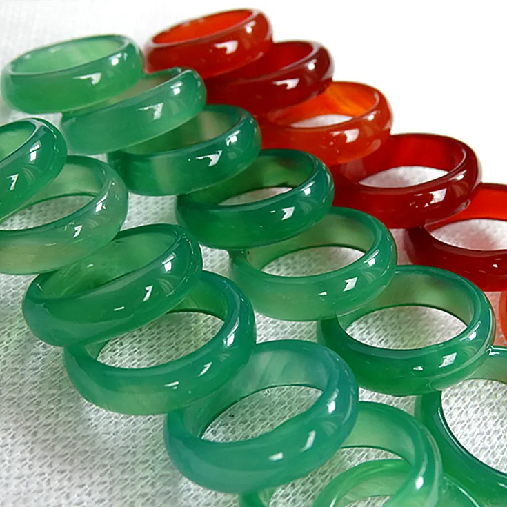 

1 шт. натуральный кристалл драгоценный камень агат кольцо точечное Исцеление