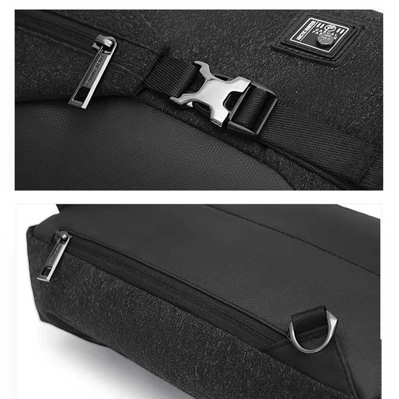 ARCTIC HUNTER Весна Новый Для Мужчин's Crossbody Груди Сумка Мужской на молнии Мода Досуг