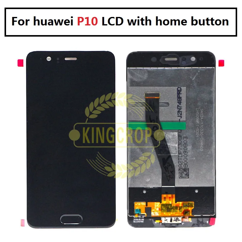 Huawei P10 ЖК-дисплей сенсорный экран дигитайзер для сборки с корпусом запасные части