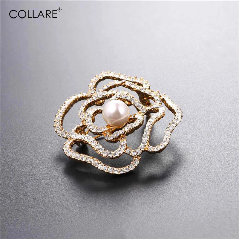 Женская Драгоценная бижутерия цвет золото/серебро|flower brooches for women|brooches womenflower brooch |