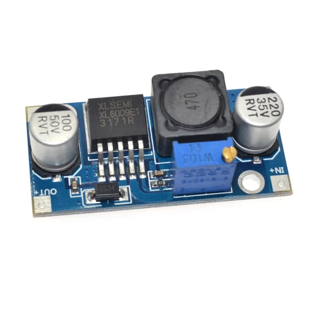 Высокого качества 10 шт XL6009 DC-DC Регулируемый Модуль Booster Питание модуль супер LM2577