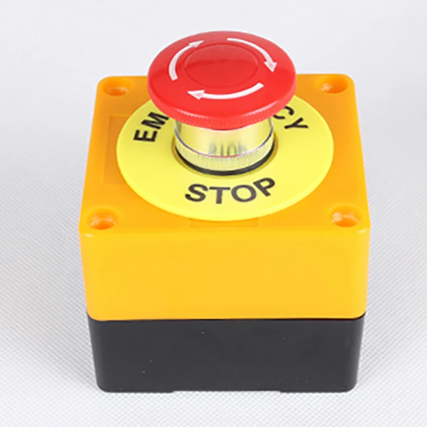 Lift Elevator Safety STOP Emergency Stop Push Button Switch Box Waterproof 1NO 1NC LAY7-11ZS Equipment | Обустройство дома