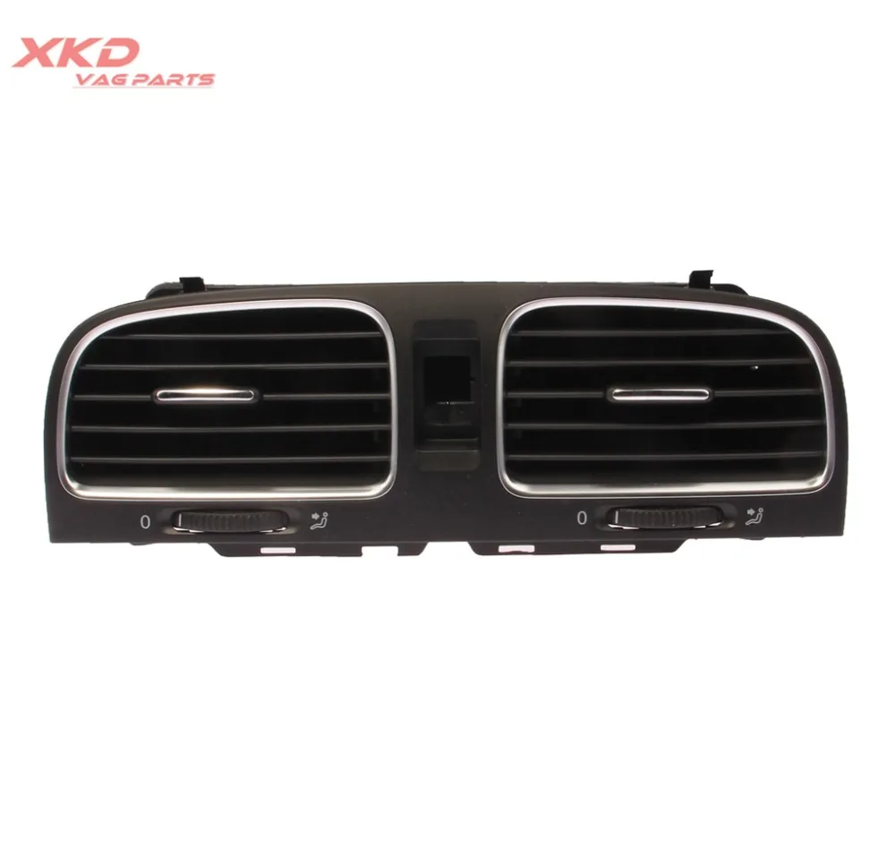 

Черное переднее центральное вентиляционное отверстие приборной панели для VW Golf MK6 2009-2013 5K0 819 728 N 5KD 819 728