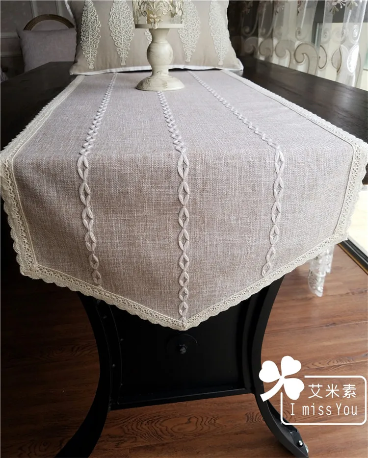 Банкетный домашний декор Настольная дорожка вечерние скатерти zakka постельное