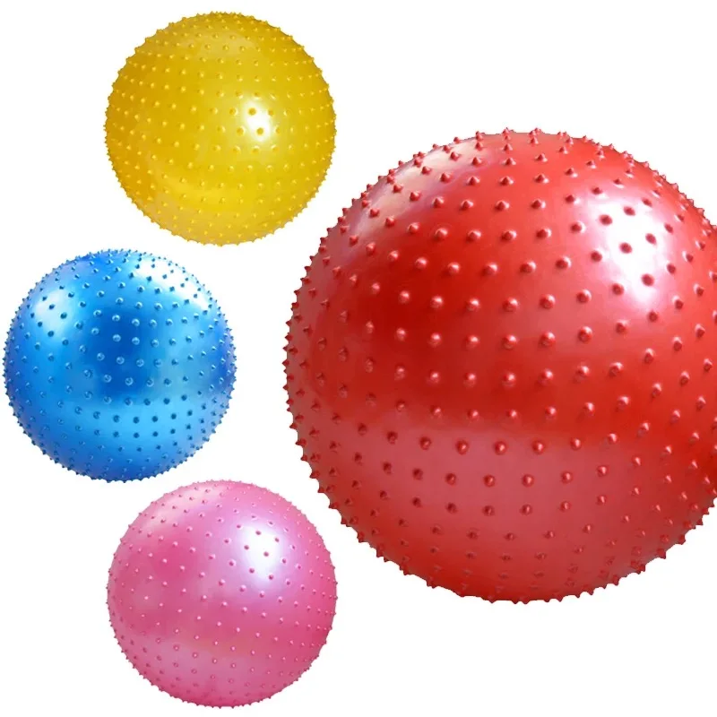 65 см Точка Массаж мяч для йоги ПВХ йога пилатес тренажерный зал занятий спортом