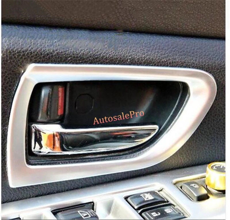 Матовая пластиковая консоль для дверных ручек крышка рамы отделка 4 шт. хэтчбека