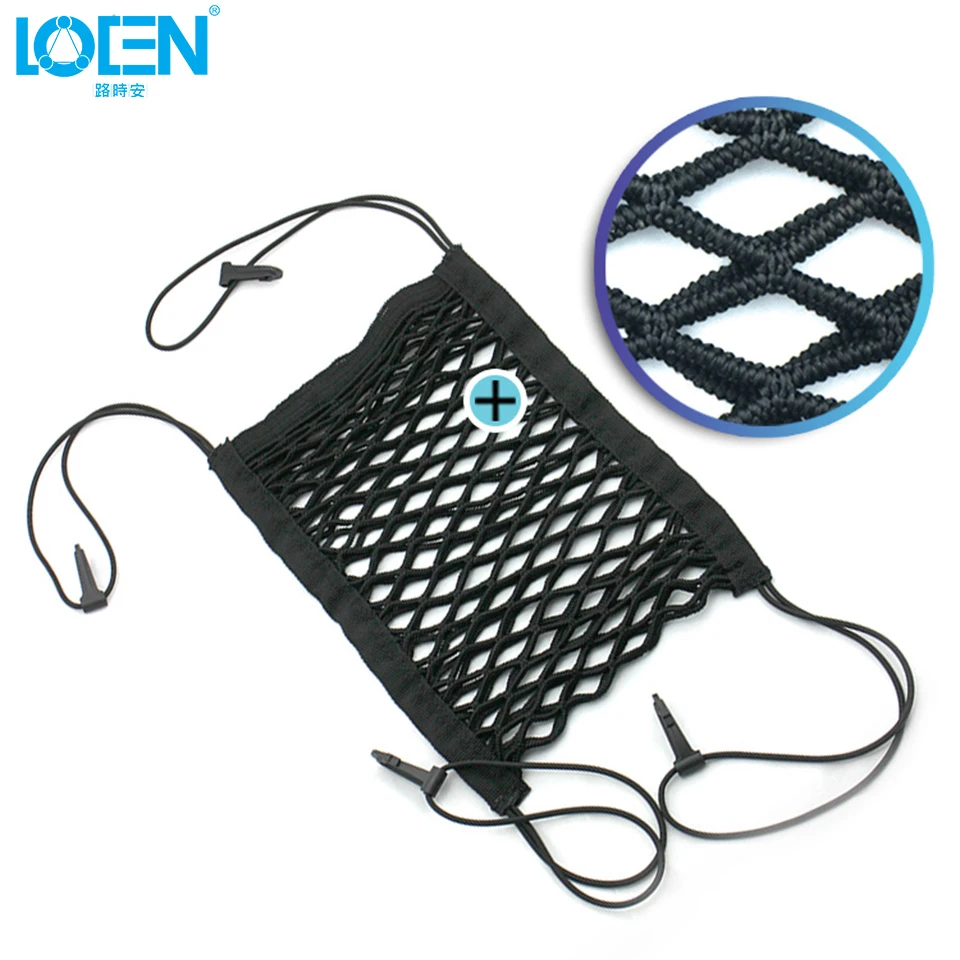 Car Truck Storage: Luggage Hooks Hanging Organizer Holder, Car Elastic Seat Bag Mesh Net Storage Bag, Car Phone Holder image 4