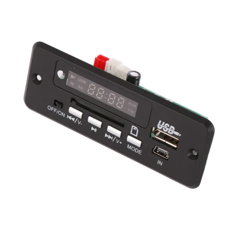 Беспроводной MP3 плеер декодер доска аудио модуль USB TF радио для автомобиля