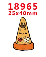 18965 30 шт мультфильм персонаж плоское украшение из смолы PR 18769 - Цвет: 18965
