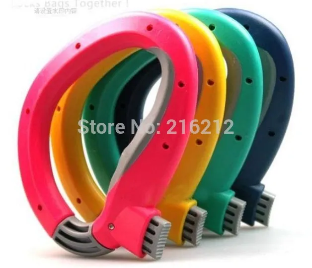 

New Arrive Soft One-Trip Grip Handle Shopping Bag carry device Convenience locks bags jk17