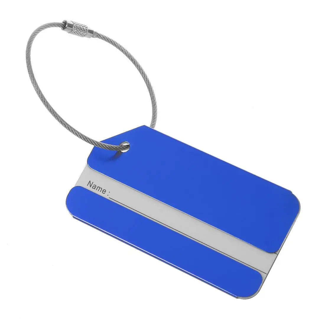 4 шт. алюминиевые металлические багажные адресные ярлыки для чемоданов | Багаж и