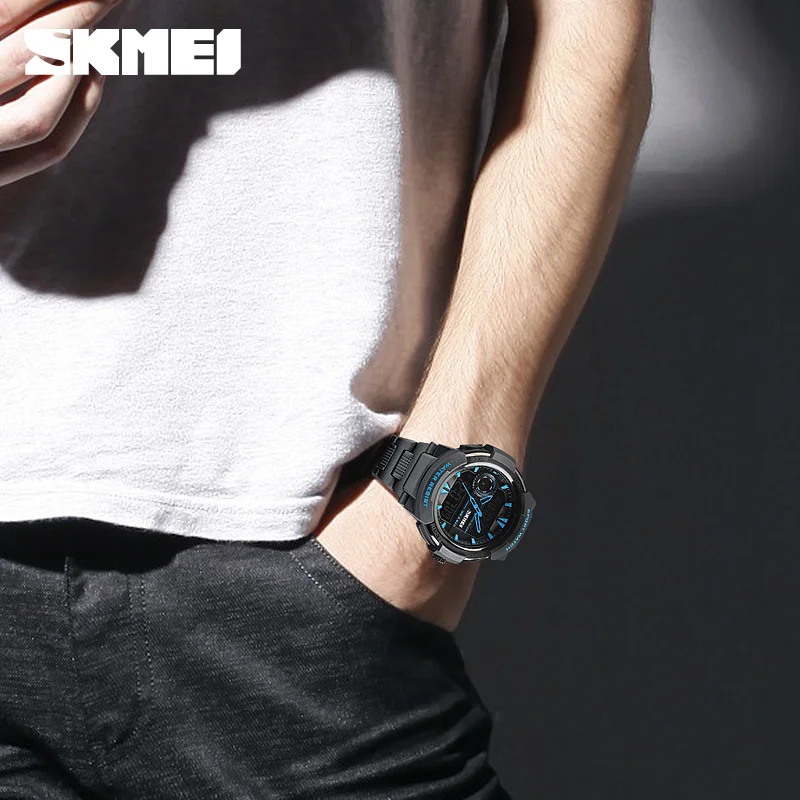

SKMEI Sports Watches Waterproof Chrono Digital Quartz Watch Men Fashion Electronic Military Men Wrist Watch Relogio Masculino