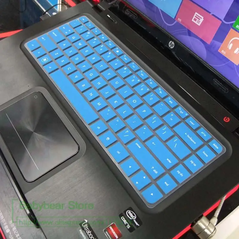 Силиконовый чехол для клавиатуры Hp Pavilion G4 G42 Cq42 Compaq Cq321 Dv5 Envy 14 New | Компьютеры и офис