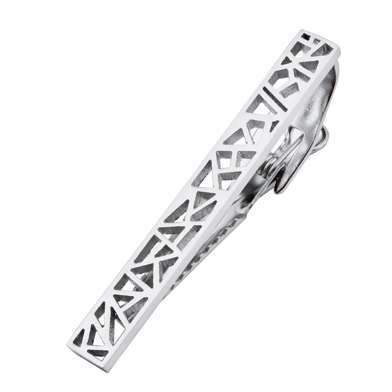 HAWSON модные Зажимы для галстука Имитация родия полые узоры галстук бары/застежки