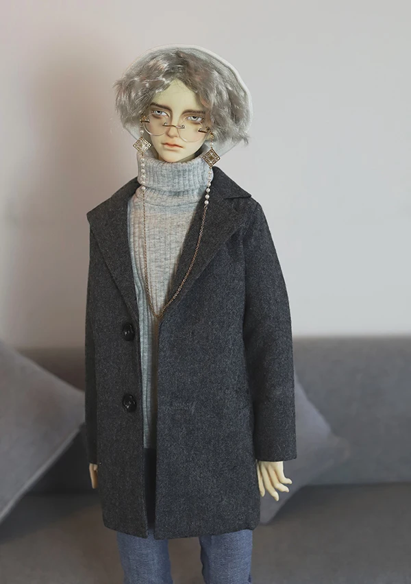 BJD кукольная одежда шерстяное пальто для 1/3 1/4 DD SD MSD SD17 Uncle SSDF Кукольный Аксессуар 4