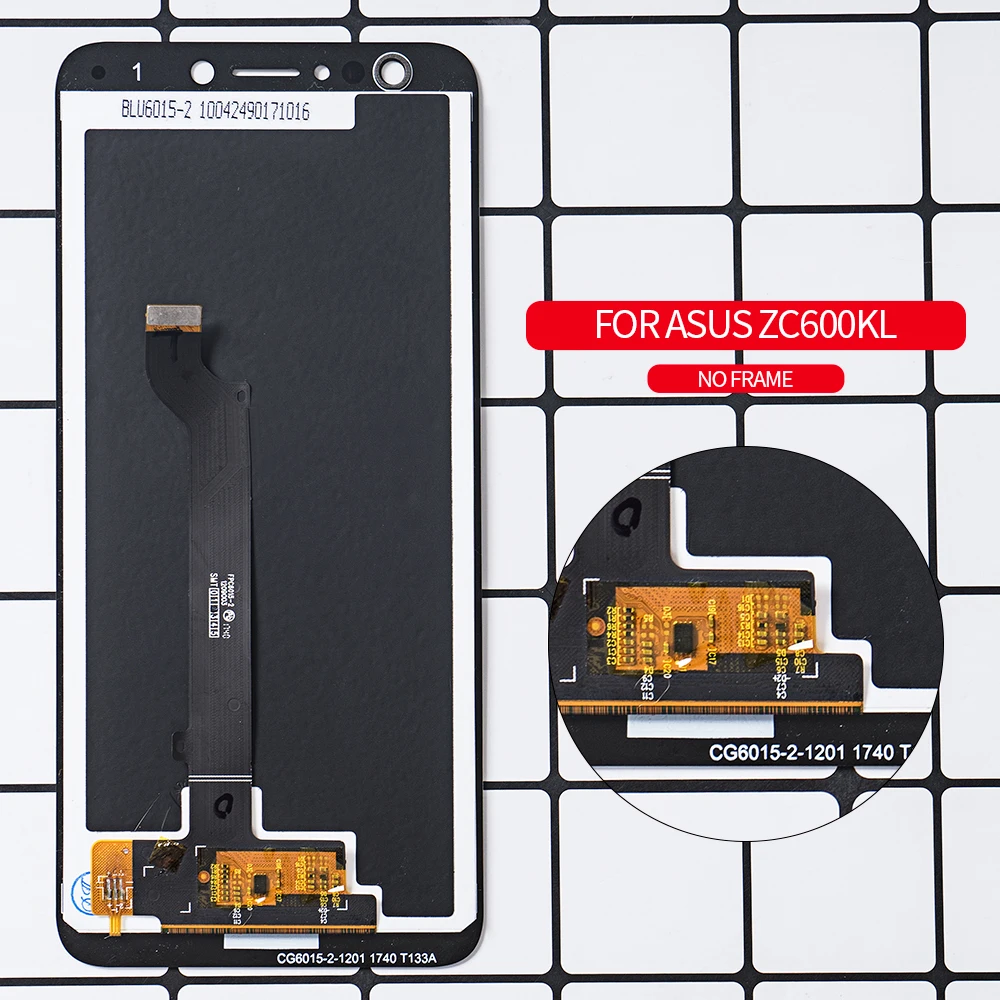 Оригинальный ЖК-дисплей 6 0 дюйма Для ZenFone 5 Lite 2018 ZC600KL S630 SDM630 с сенсорным экраном и