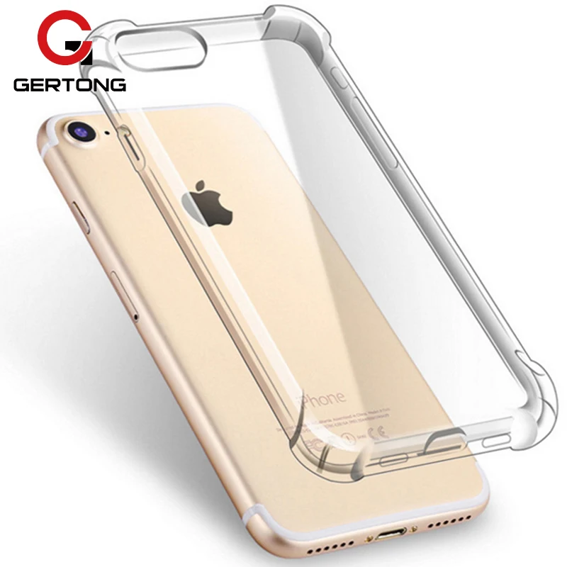 Мягкий противоударный Прозрачный чехол для iPhone XS MAX XR 6 S s 8 Plus 7 X чехлы с полной