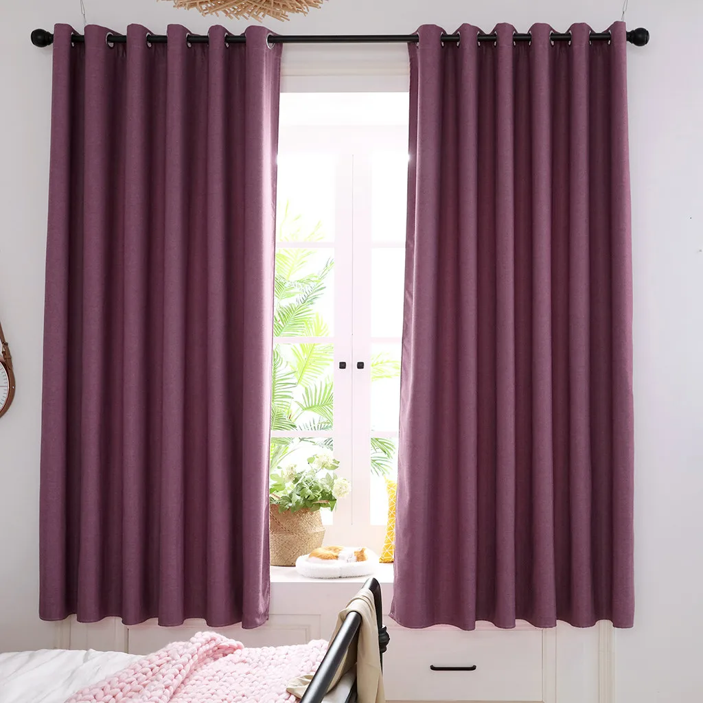 Colorful Linen Traditional Chinese Curtain Bay Window Treatment Voile Drape Valance 1 Panel Fabric For Livingroom 3.29 | Дом и сад