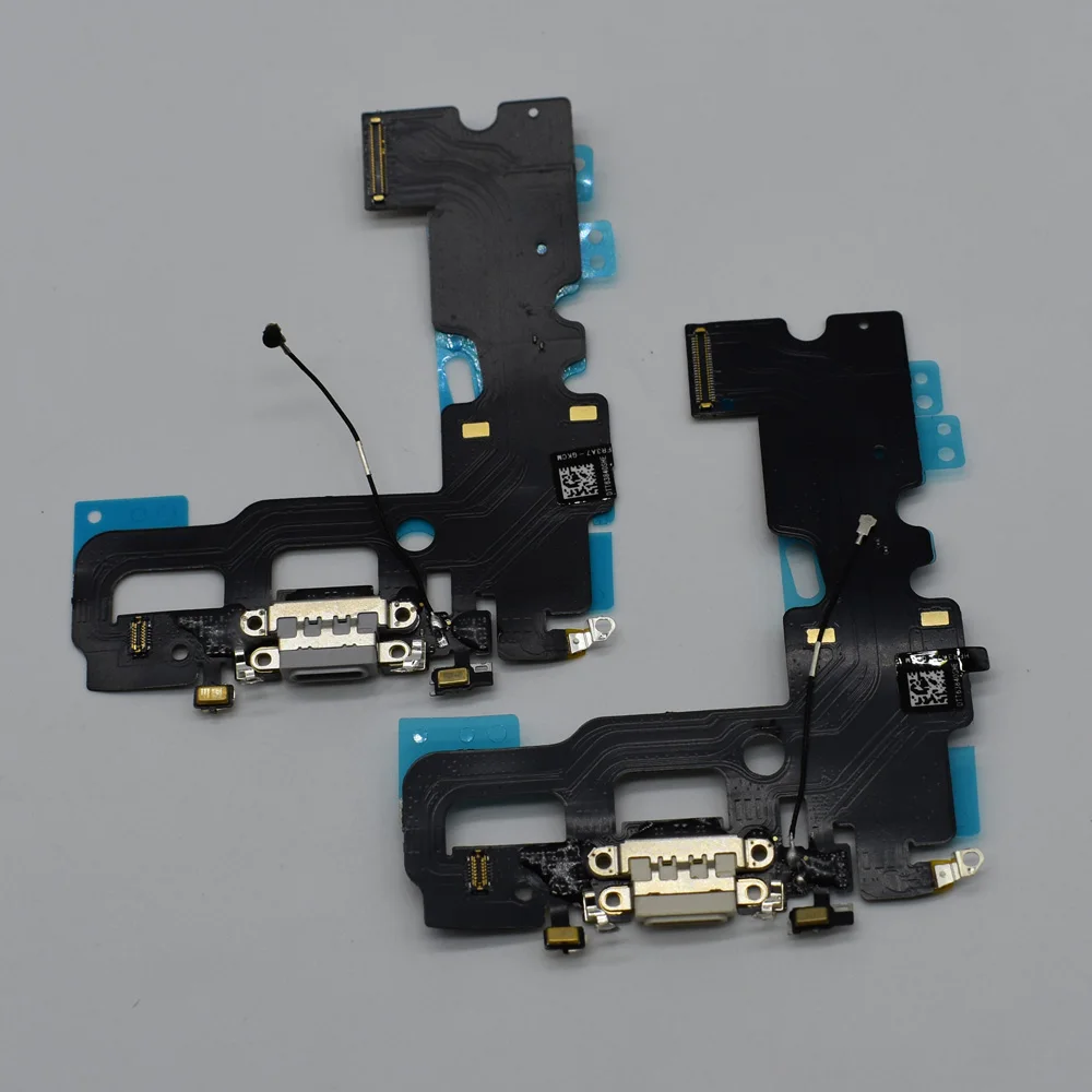 10 шт./лот Новый зарядный порт USB док-разъем гибкий кабель лента для iPhone 7 7G plus 4 5