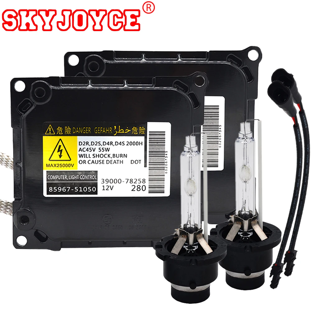 SKYJOYCE 51050 K 8000K Xenonlight комплект оригинальных HID D4S hid балласт деталей № 85967 4300 55 Вт 35 D4R