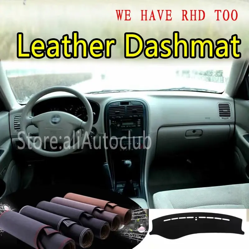 Кожаный коврик для приборной панели Kia Magentis Optima hyundai sonata 2002 2005 автомобильный