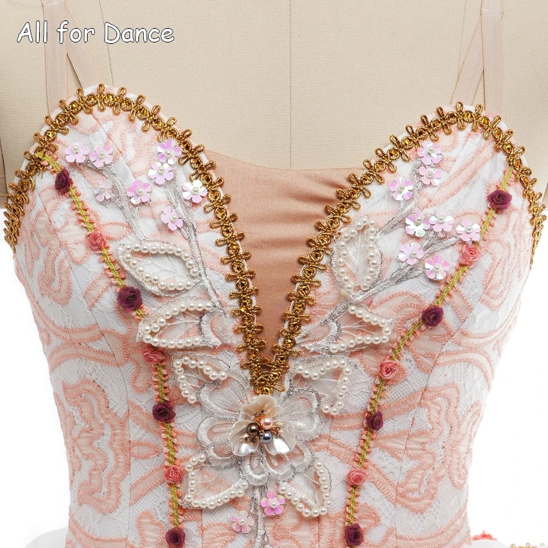 Удивительная/потрясающая белая кружевная профессиональная танцевальная пачка