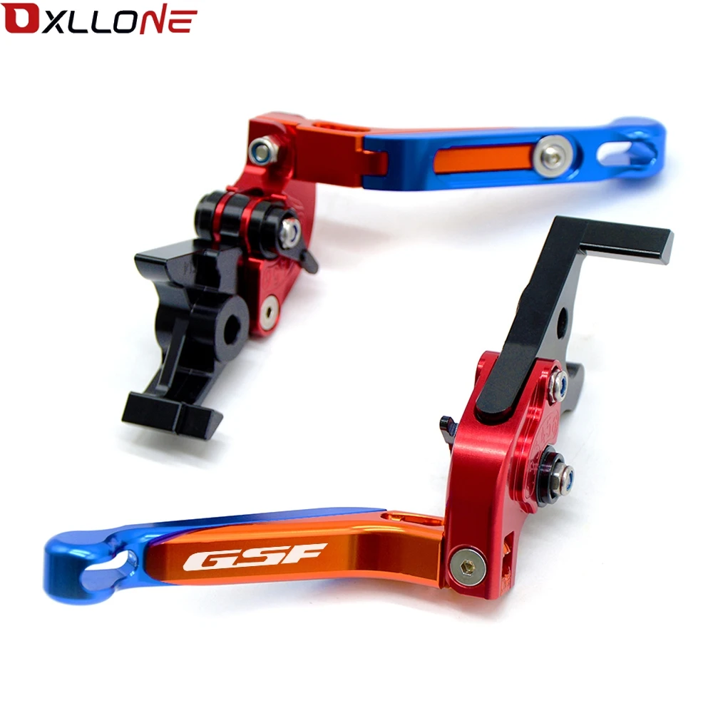 Motorcycle Accessories Adjustable Folding Brake Clutch Lever For suzuki GSF650 Bandit GSF1200 GSF1250 | Автомобили и мотоциклы