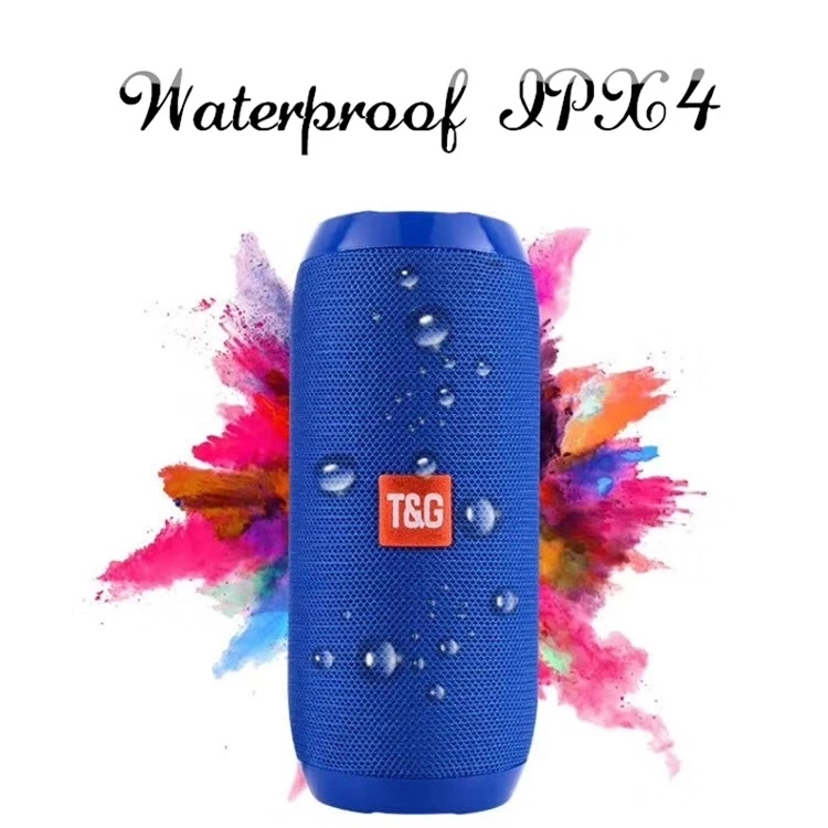 Bluetooth колонка TG117 портативная водонепроницаемая с поддержкой TF карты и FM радио 1200