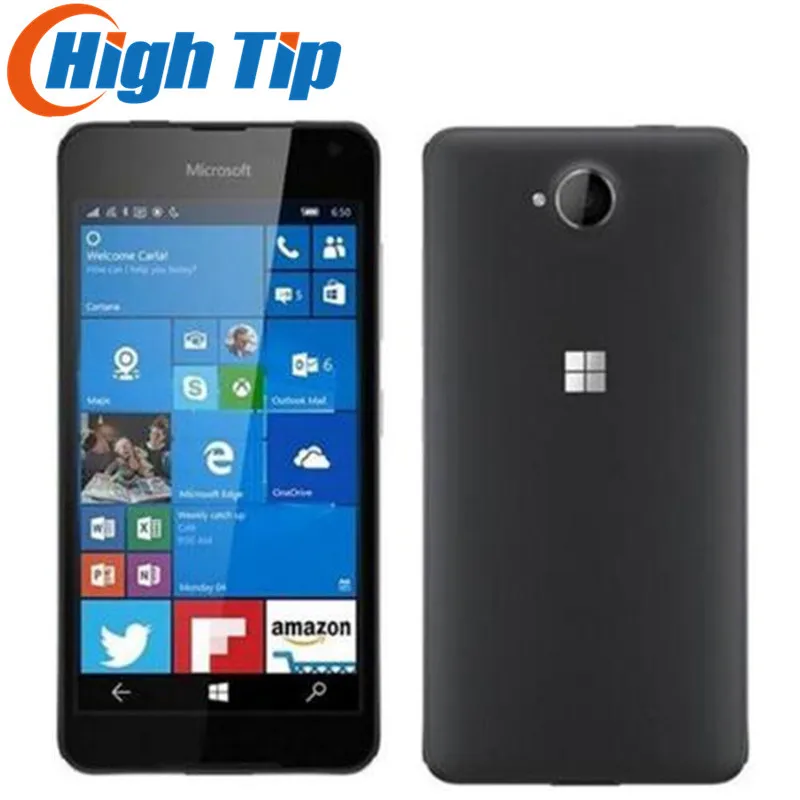 Разблокированный оригинальный Nokia Microsoft Lumia 650 четырёхъядерный 16 Гб ПЗУ экран