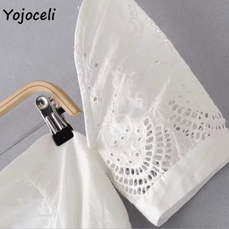 Yojoceli 2019 Лето хлопковове вязаное платье женские с квадратным вырезом облегающее