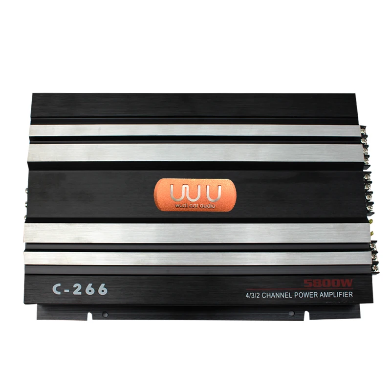 

12V High power 4 CH 4 channel car amplifier car booster acoustic class AB car audio amplifier 5800Watts