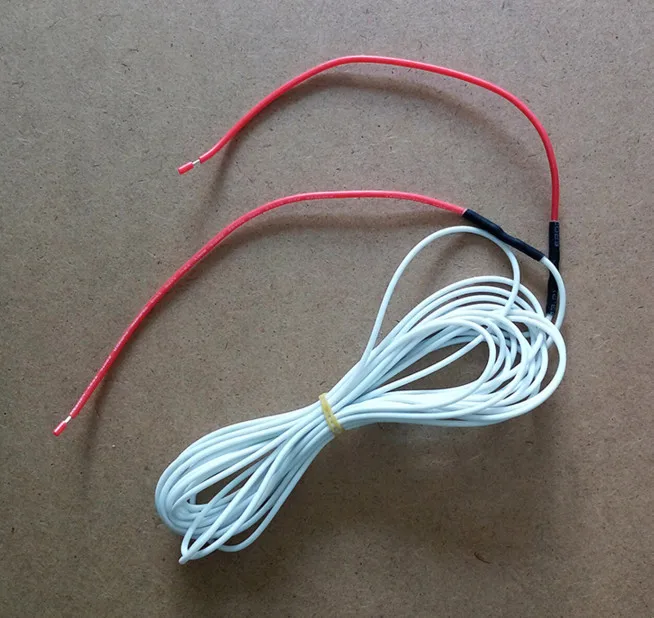 Провод нагревательный Электрический из силикона и углеродного волокна 36 к 21 м 210