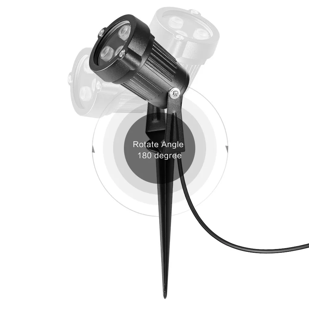 Sharelife Mini 6 Вт RGB светодиодные лампы для газонов садовые Уличные светильники