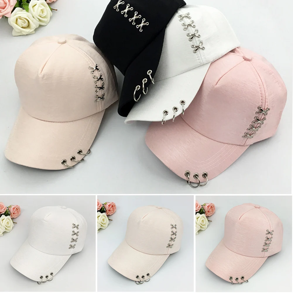 Unisex Summer Outdoor Casual Personalized UV Protection Baseball Cap Sunhat Peaked With X-shape Braid and Rivets | Спорт и